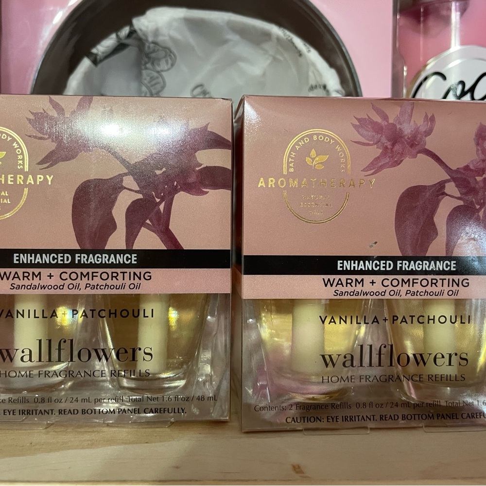Bath & Body Works Wallflowers Vanilla Patchouli Refills X2 packs
